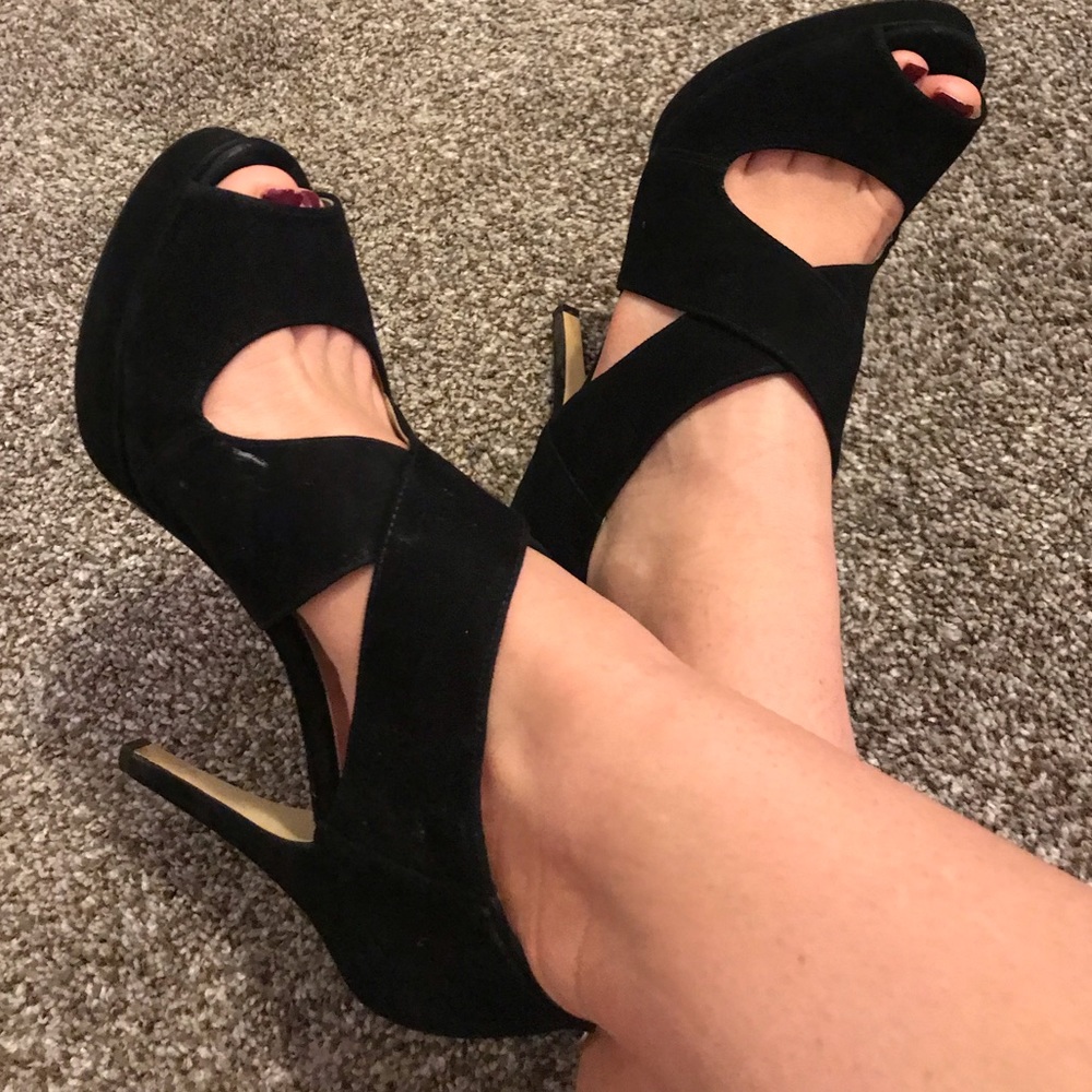 black heels Michael Kors | sz 10 |4 inch heel